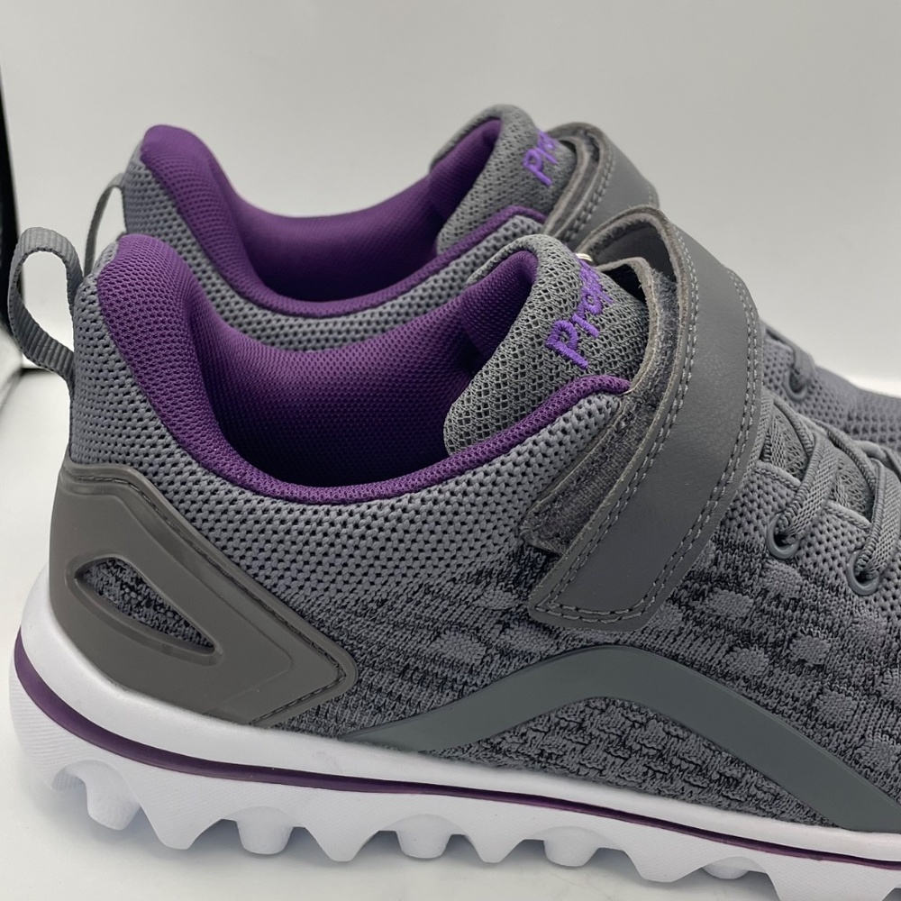 PROPET Axial mesh orthotic lightweight comfy gray sneakers women’s Size 8 1/2 - Picture 5 of 15